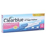 Resultados ya 6 días antes. Clearblue - Prueba de embarazo (detección temprana, 45 g)