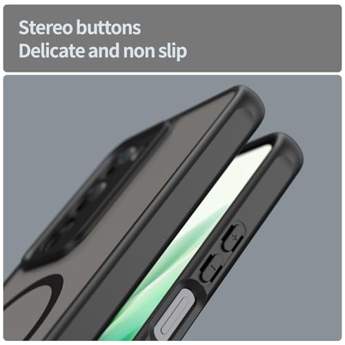 Image of Compatible with REDMI 15 (169mm) Case Cover,Compatible with MagSafe,Anti-Fall,Compatible with Xiaomi Redmi 15 (169mm) 25057RN09E Cell Protective Phone Case Black