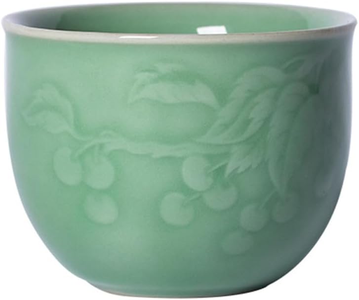 Longquan Celadon Handmade Kung Fu Tea Cup Ceramic Household Guest Bowl
