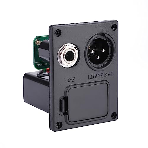 Pasamer Pickup Tuner ,Pickup Lcd 5-Band Acoustic Guitar Preamp Eq Lc-5 Equalizer Tuner Piezo Pickup Easy To Read Use #TOP7