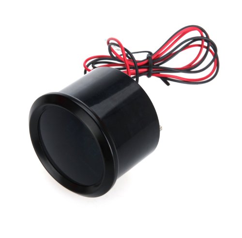 Gxg-1987 Digital Voltage Meter Gauge For Auto Car 52Mm 2In Lcd 0~15V Warning Light Black #TOP4