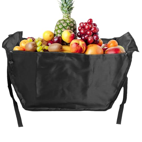 Bolsa de la compra, hamaca para coche, organizador de asiento de coche, de tela Oxford, portátil, plegable, multiusos, con gran capacidad, para viajes y picnics