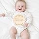 14 Stück Meilensteinkarten Baby Set, 15CM Holz Meilensteinkarten Baby mit 10CM Meilenstein Karten, Hello World Geburtsanzeige Schild für Krankenhaus Foto Requisite Babyparty Geschenk