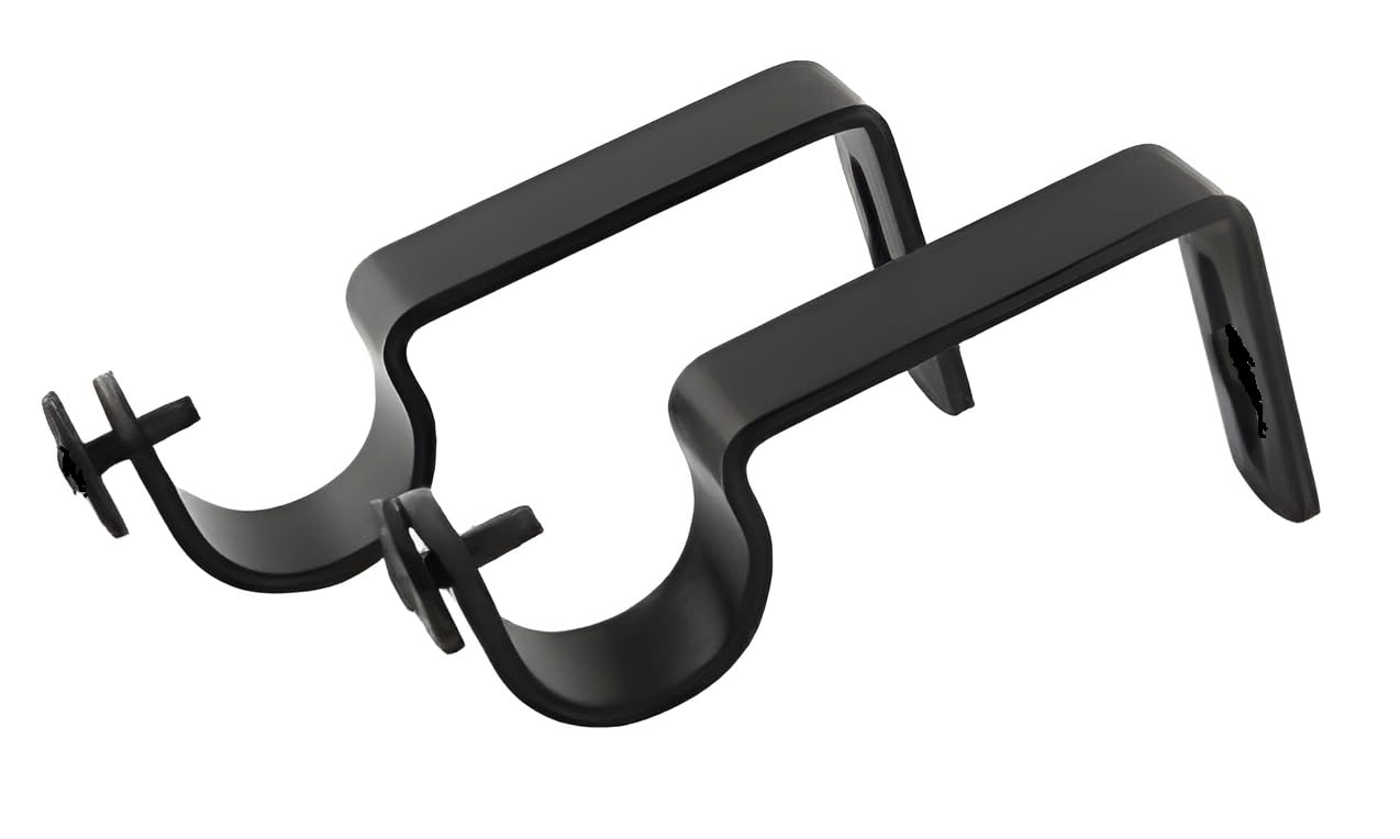 Stainless Steel Curtain Brackets - Pack of 10 -6 Stainless Steel Curtain Brackets - Pack of 10 -6