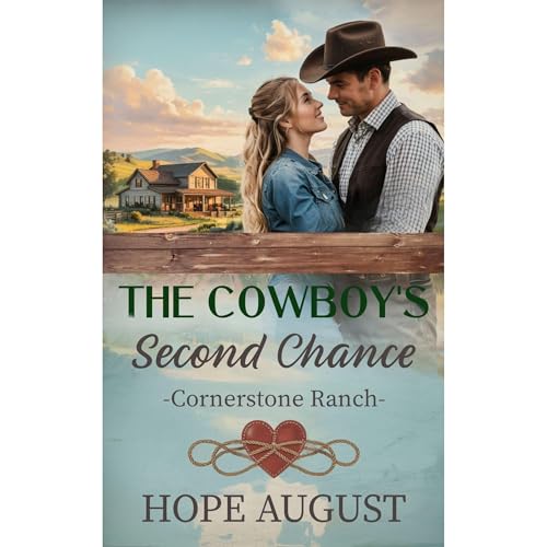 The Cowboy's Second Chance Audiolibro Por Hope August arte de portada