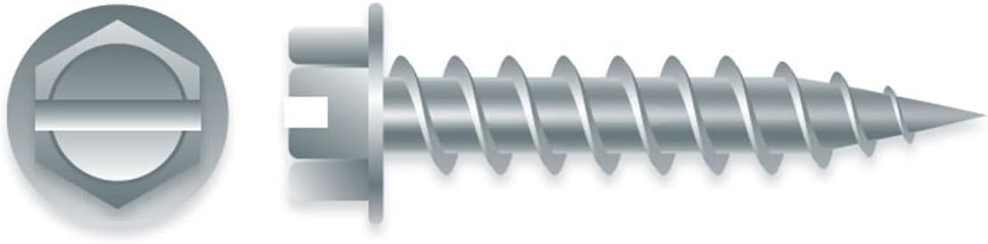 #8 x 2 HWH ZINC Plated Needle Point Screws 3,000ct