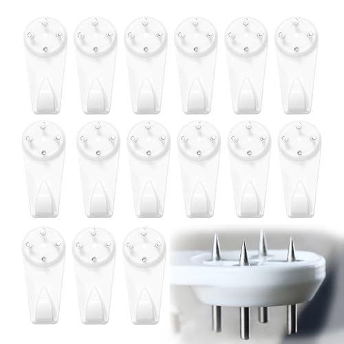 Image of 50PCS Picture Hanging Kit,Picture Hangers Concrete Wall Hooks Cinder Block Wall Hangers,Picture Hangers for Concrete Walls,Hardwall Hangers for Photo Frame,Canvas,Clock, House Decoration