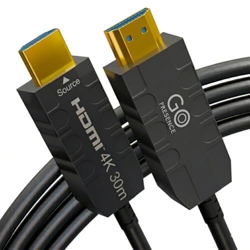 Câble HDMI 2.0 4K fibre optique active résout les pertes de signal 4K60Hz