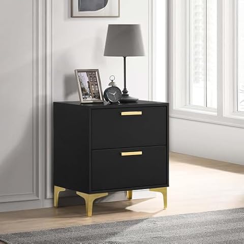Black and Gold Nightstand, Generic Cover