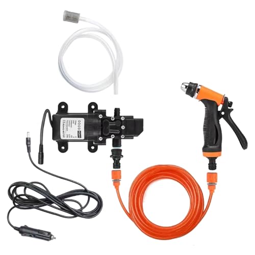 Hidrolimpiadora para Coche | Hidrolimpiadora De Agua Móvil para Coche | Máquina de Limpieza Ajustable para Vehículos Coche Barco Suelo Terraza Valla