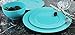 Calypso Basics by Reston Lloyd Melamine Bowl, Set of 6, Turquoise