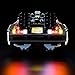 Kyglaring Light Kit Compatible with Lego Back to the Future Time Machine 10300 Building Blocks, Lights Only, Model Set Not Included, Classic Version