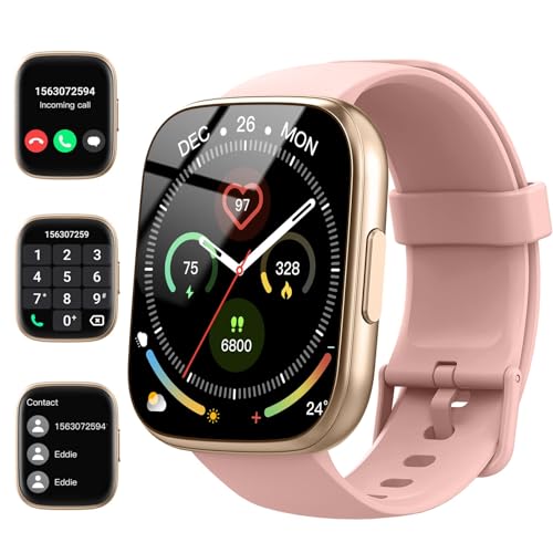 Smartwatch Herren Damen, 1,95'HD Touch Fitnessuhr mit Telefonfunktion,...