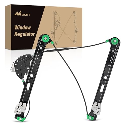 Image of Nilight 740-484 Front Driver Side Power Window Regulator,Compatible with BMW E46 323i 325i 325xi 328i 330i 330xi 1999 2000 2001 2002 2003 2004 2005