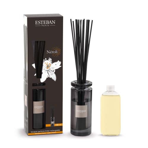 Bouquet parfumé Initial Esteban Néroli 100ml rechargeable contre les odeurs de maison - 2