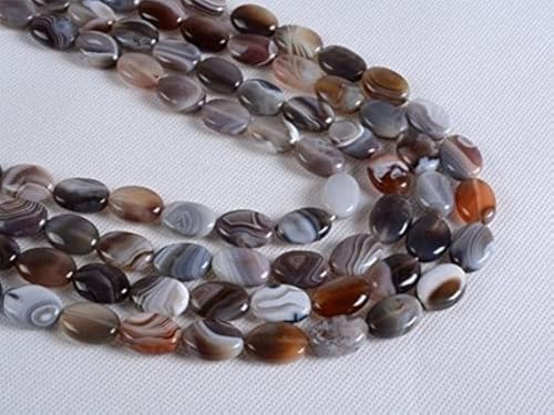 Perles agate du Botswana 18mm pour bijoux bohèmes faits main