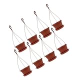 UPKOCH 8 Sätze Teiliges Chlorophytum Blumentopf aus Robustem Kunststoff Hängender Pflanztopf mit...