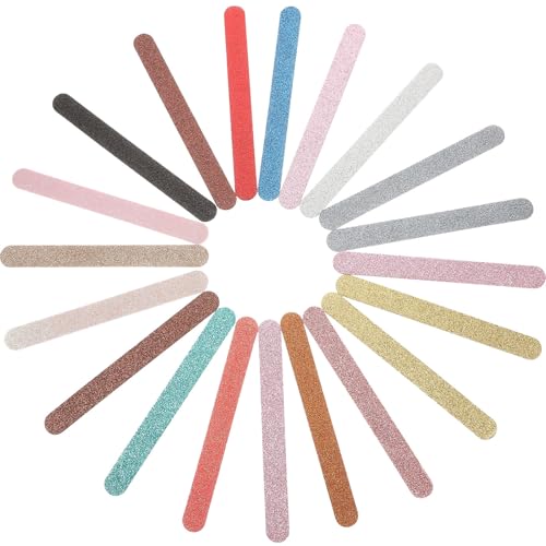 Limas de uñas de esmeril para acrílico: manicura perfecta y perfilado suave con papel de lija