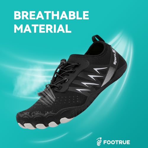 Pace Runner Men's Minimalist Barefoot Shoes Athletic Water Shoes Wide Toe Box Zero Drop Sneakers3