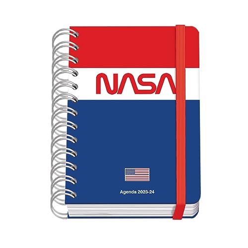 Dohe - Agenda Escolar A6 Día Página Flag Nasa Multicolor Bilingüe En Oferta Dohe - Agenda Escolar - Septiembre 2023 A Junio 2024 - Día Página - Tamaño: 12X17 Cm (A6) - Bilingüe: Español E Inglés - Material Escolar - Nasa Flag