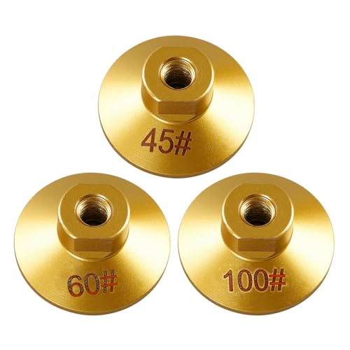 3pcs 2inch Brazing Discs Brazed Flat Grinding Head For Craftsmen Enthusiasts Easy To Replace And Install M10/M14