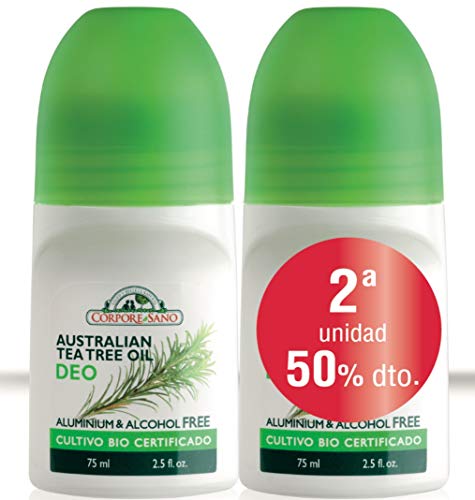 LEVANDIET CORPORE Lot de 2 décharges Thé Tree Oil 50 Noir Standard