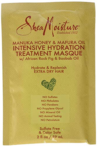 Shea Moisture Manuka Honey & Mafura Oil Intensive Hydration Treatmet Masque, 2 Ounce