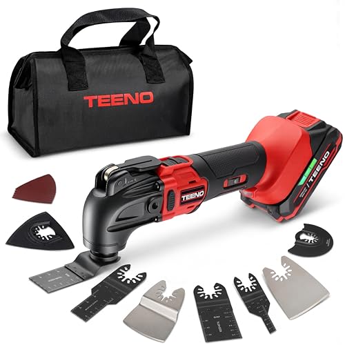 TEENO 20V Cordless Oscillating Multi-Tool Kit