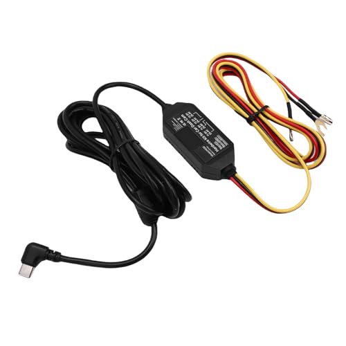 Kit de cableado USB C para camara de salpicadero con protector de voltaje inteligente universal 2