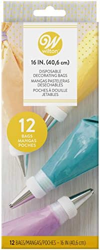 Wilton Disposable 16-Inch Decorating Bags, 12 Pack