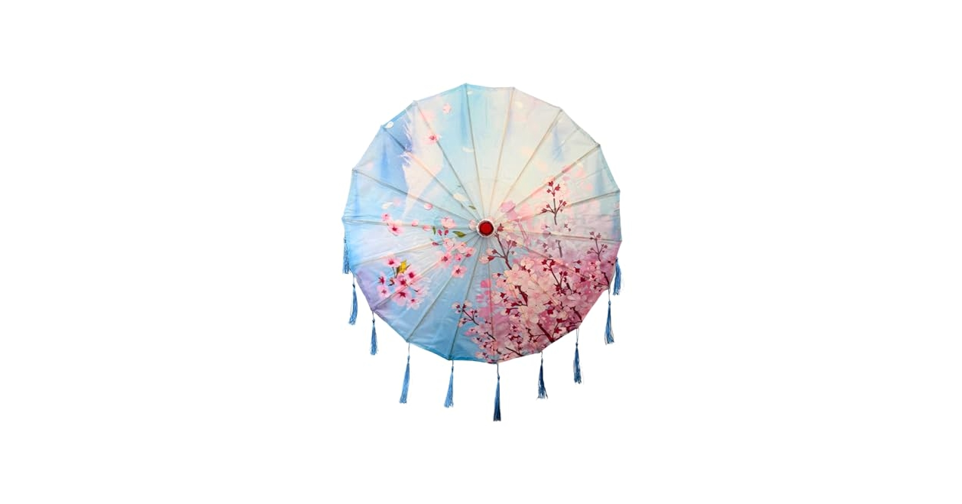 [JILLSTUART]★PETIT PATTERN LIGHTWEIGHT UMBRELLA AND PARASOL Style Selections 7.5-ft Blue Paisley No-tilt Market Patio