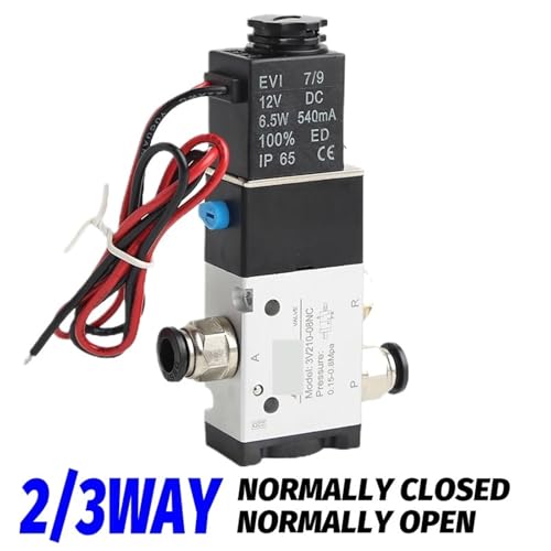 Electroválvula 3V210-08NC AC110V para control automático de sistemas neumáticos de aire comprimido 3