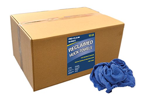 Pro-Clean Basics Reclaimed Huck or Surgical Towels: 15 lb. Box