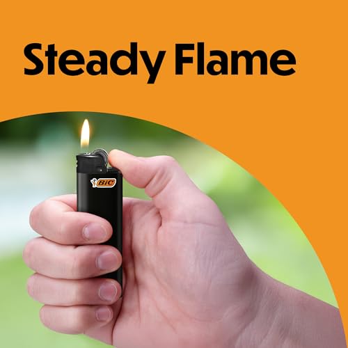 BIC Maxi Pocket Lighters, All Black, 8-Pack - image 7
