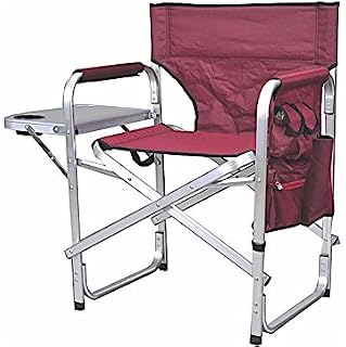 Stylish Camping SL1204BUR Full Back Folding Director's Chair