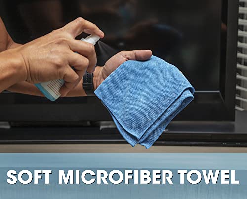 Manhattan Screen & Keyboard Cleaner Kit – 6.75 Oz - Non-Alcohol Cleaning Spray With Microfiber Cloth & Keyboard Brush - For Tv, Computer, Laptop, Monitor, Led, Lcd, Electronic Devices - 421027 #TOP3