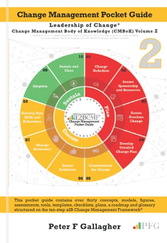 a2B Change Management Pocket Guide: The Leadership of Change - Volume 2 (Leadership of Change - Change Management Body of Knowledge (CMBoK) Volumes)