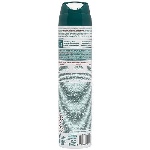 Miniatura 2 de Ambientador sanytol desinfectante para hogar y tejidos spray bote de 300 ml (Paquete de 3)