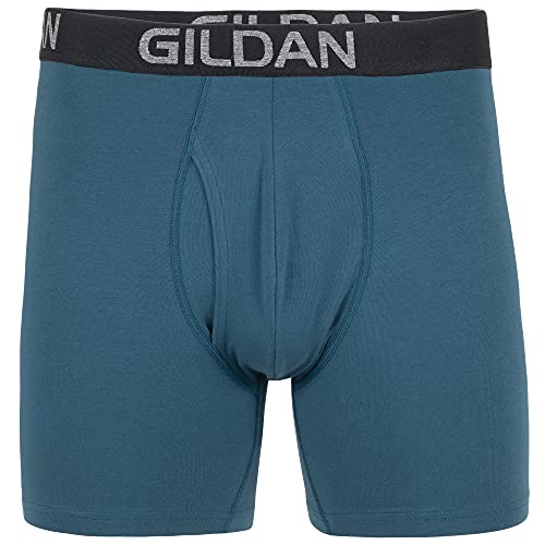 Gildan Men's Underwear Cotton Stretch Boxer Briefs, Multipack3