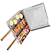 Large Capacity Grill Accessories Cooking Pan Vegetable Seafood Steak Function for Rectangle Grill Pans