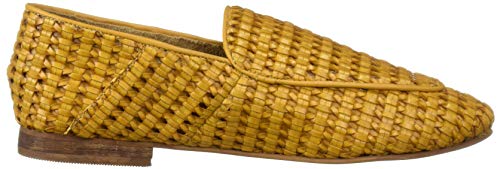 KAANAS Women's Amalfi Metallic Leather Loafer Flat Slip on Shoe - Image 4