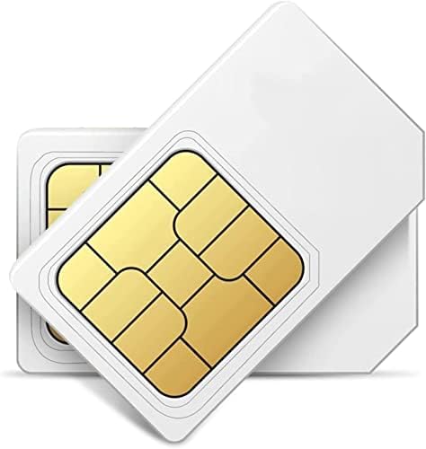 4G LTE SIM Card, Support with US AT&T and T-Mobile Networks Only for Data Not for Voice/Text Services, 100MB Free Trial for 7 Days, Applied to Various Devices, 4G Cameras,Hunting Cameras,Pet Tracker