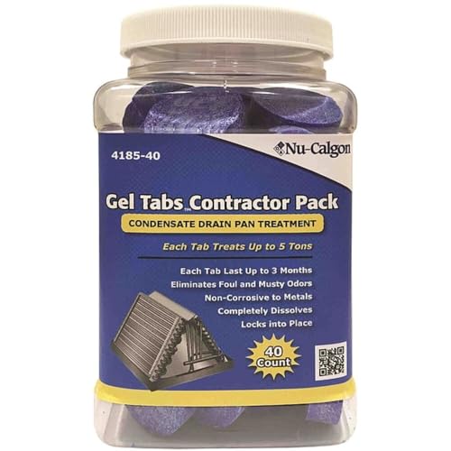Tratamiento para bandeja de condensado Nu-Calgon, tableta en gel, para sistema de 5 toneladas, modelo 4185-40 miniatura 1
