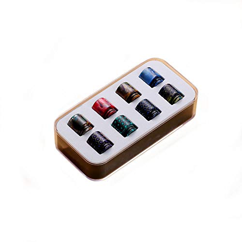 Drip Tip Box 810 DripTips Mundstück Verdampfer Coils Vape O-Ring – Bild 3