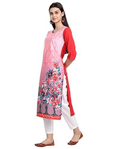 Image of Women's Crepe Regular Kurta