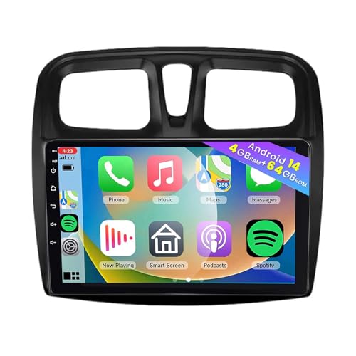 Radio estéreo para coche de 9