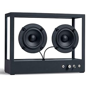 Altavoz Bluetooth Transparente, Altavoz De Escritorio Actualizable Con Diseño De Vidrio Templado, Altavoz Inalámbrico Portátil Para Fiestas, Calidad De Sonido Clara Adecuada, Para Viajes Familiares