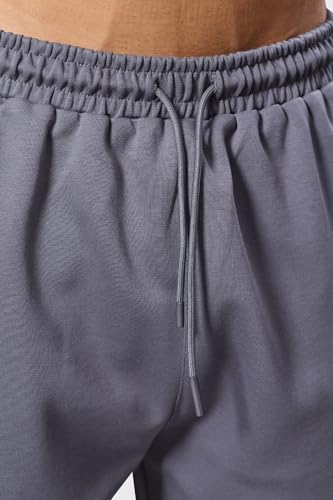 Image of FUAARK Mens Eclipse Straight Tracks Oversized Cotton Gym & Streetwear Pants