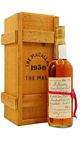 Macallan - Single Highland Malt - 1950 30 year old Whisky 75cl 43...