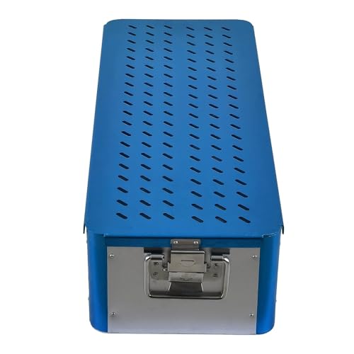 Image of RevitiREVITI Cidex Sterilization Tray Sterilization Box Perfforated with German Dual Locking System for autoclaving surgical instrument